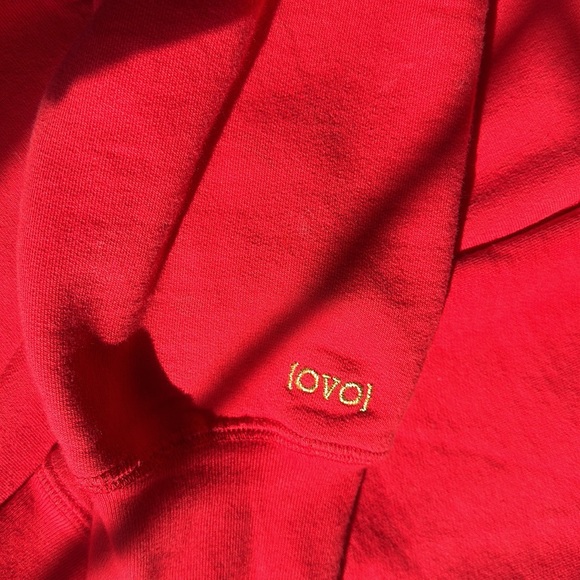 OVO Gold Embroidered Owl Drake Hoodie - Picture 3 of 5